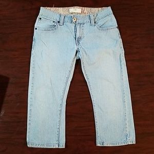 Levi's jeans capri pants